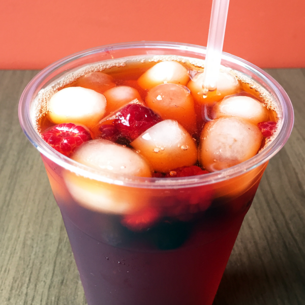 Order Berry Thai Iced Tea food online from Basil Rice store, Brookline on bringmethat.com