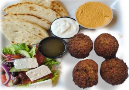 Order Falafel Plate food online from Taste Of Greek store, Kingwood on bringmethat.com