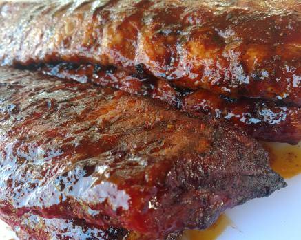 Order Baby Back Ribs (1/2 Slab) food online from Beach Avenue Bbq store, Brookfield on bringmethat.com