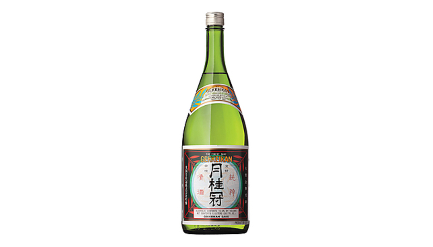 Order Gekkeikan Sake Rice Wine 750mL food online from Rancho Liquor store, Thousand Oaks on bringmethat.com