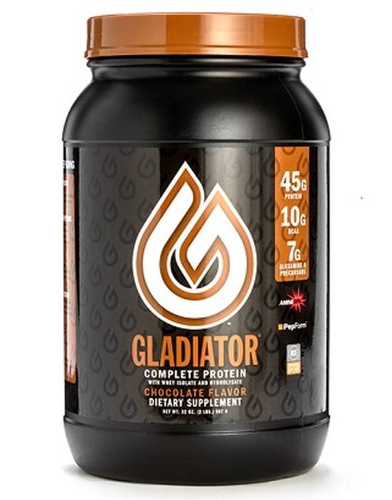 Order Gladiator Tub 2LB, Chocolate food online from Smoothie King store, Little Elm on bringmethat.com