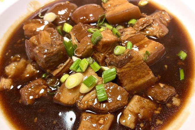 Order Stewed Pork Bacon Cubes food online from Tasty China House store, Manhattan on bringmethat.com