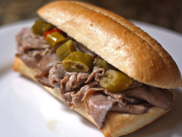 Order Two gyro sandwhich or two Italian beef just sandwhich  food online from Nadia Fish & Chicken store, Chicago on bringmethat.com
