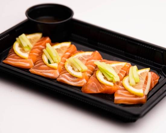 Order Salmon Carpaccio Sashimi food online from Bei Express store, Scottsdale on bringmethat.com