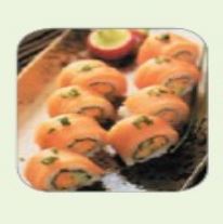 Order 5. Albacore Tataki Roll food online from Sushi Cafe store, South Elgin on bringmethat.com