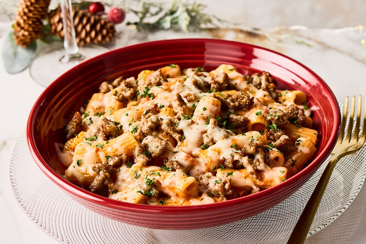 Order IT'S BACK! Rigatoni Al Forno food online from Carrabba's store, Fayetteville on bringmethat.com