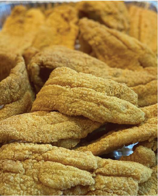 Order 12 pc Whiting Fillet Family Meal food online from Wicked Wangz store, Lovejoy on bringmethat.com