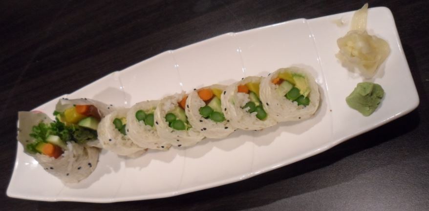 Order E13. Vegetable Roll food online from Icho Izakaya Fusion Cuisine store, Temple City on bringmethat.com