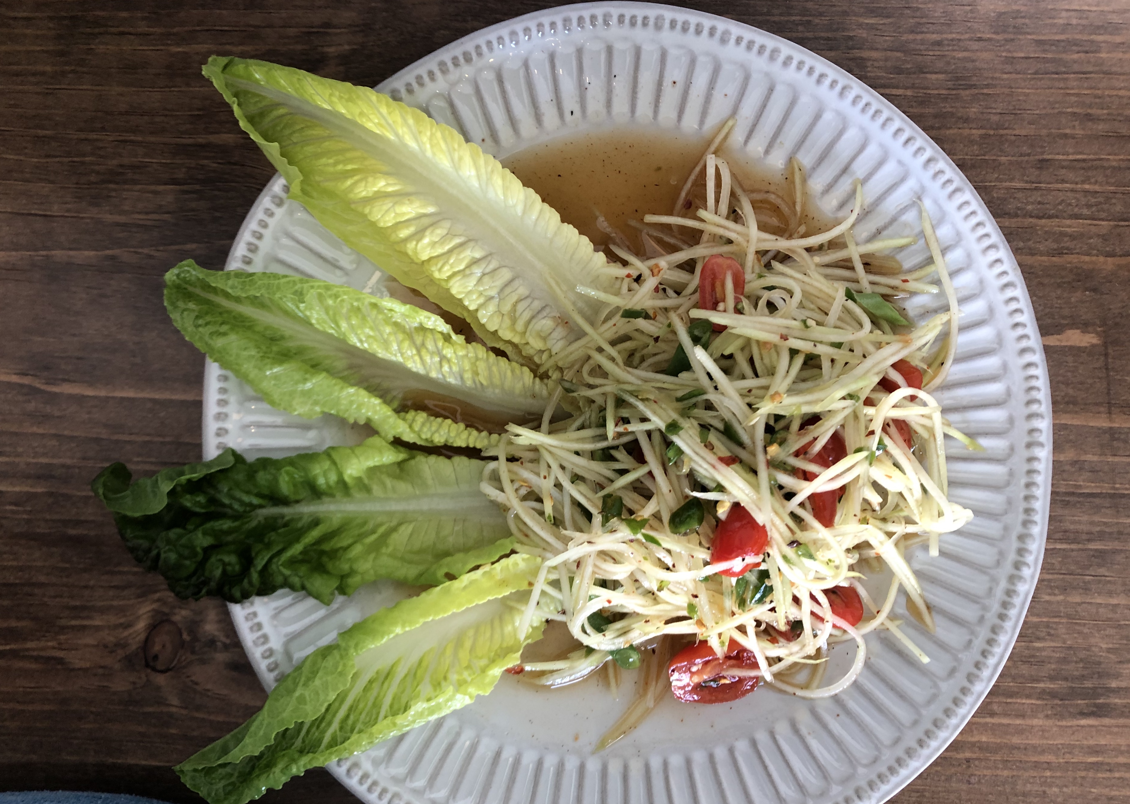 Order Papaya Salad / Somtum food online from Good Goose Cafe store, Los Angeles on bringmethat.com