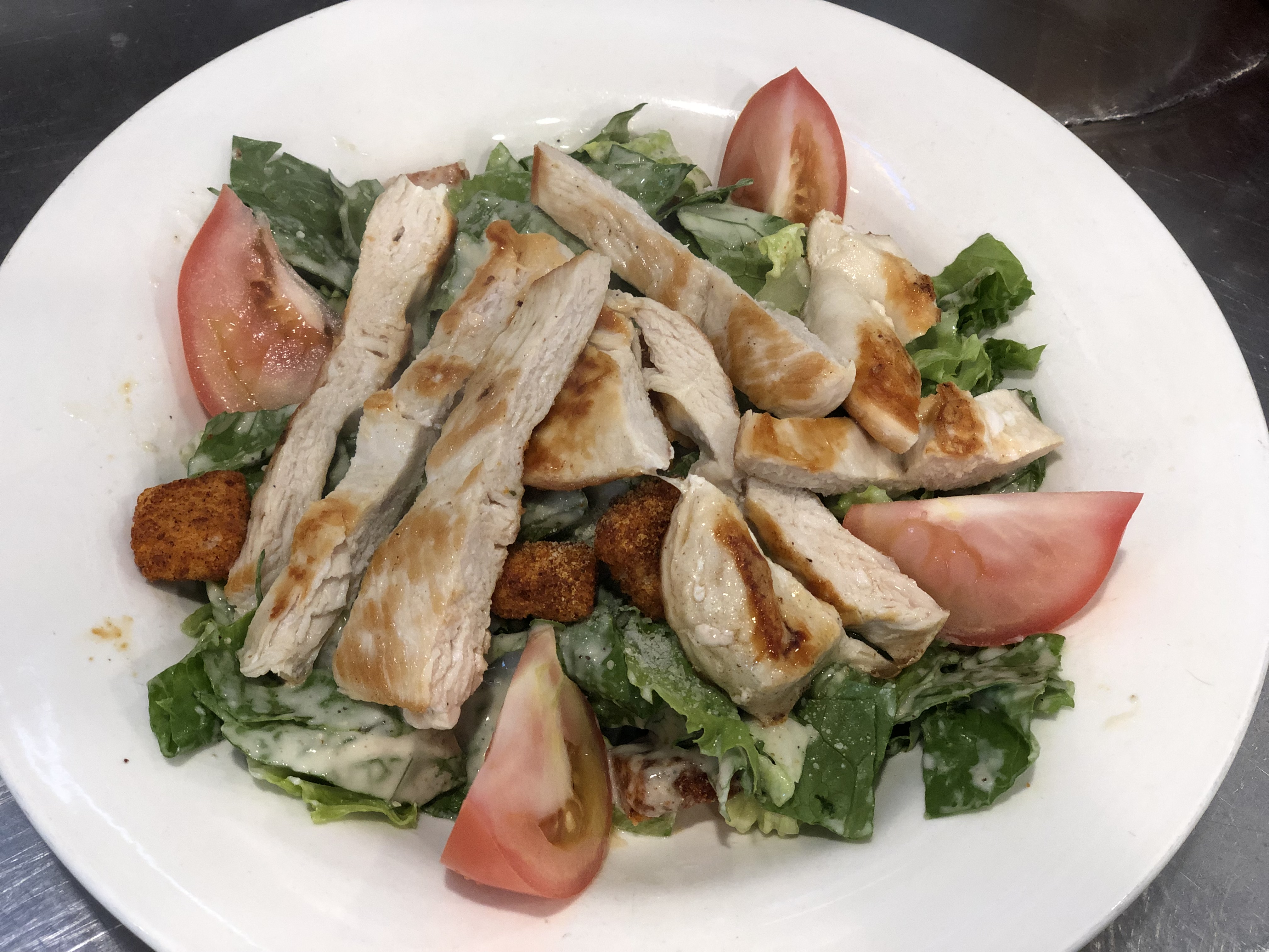 Order Caesar Salad food online from Roxsbury Deli store, Port Hueneme on bringmethat.com