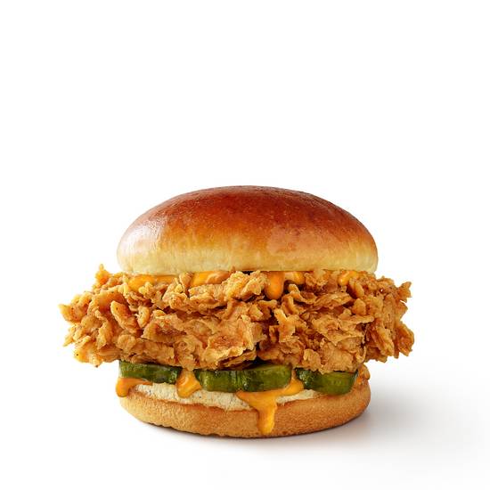 Order Spicy Chicken Sandwich food online from Kfc store, Burton on bringmethat.com