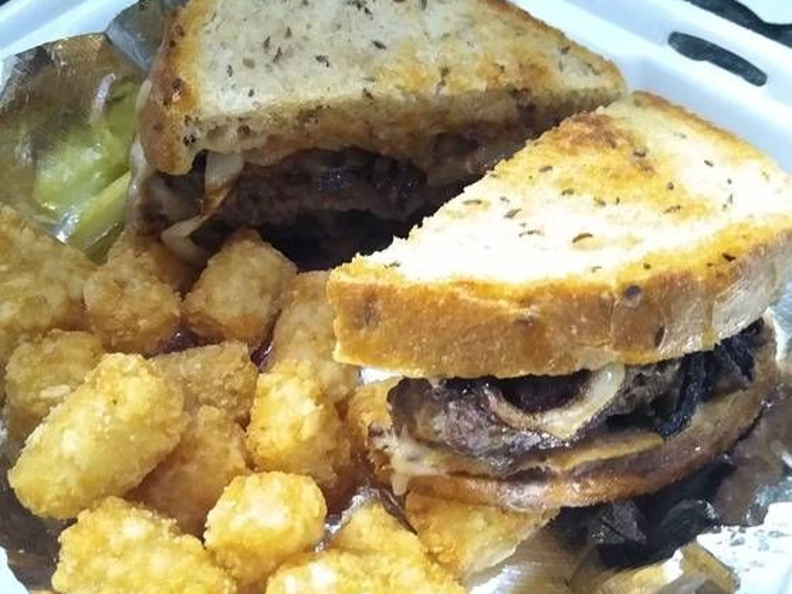 Order Patty Melt food online from High 5 Grille store, Tucson on bringmethat.com