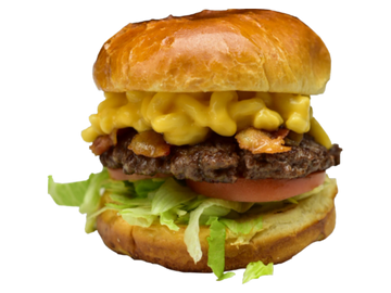 Order Mac Attack Burger food online from Twisted Burger store, Grayslake on bringmethat.com