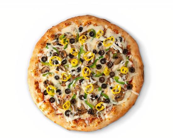 Order Veggie Specialty Pizza food online from Happy's Pizza store, Warren on bringmethat.com