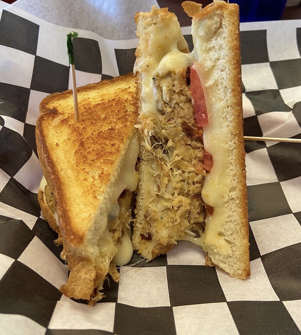 Order Crab Cake Grilled Cheese food online from Tha Afty store, Atlantic City on bringmethat.com