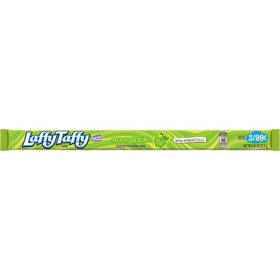 Order Laffy Taffy Sour Apple Flavor Rope Candy food online from Exxon Food Mart store, Port Huron on bringmethat.com