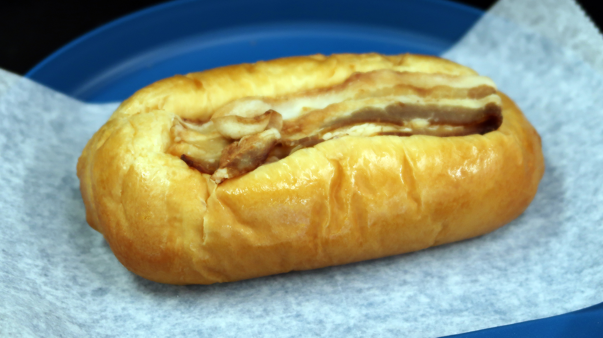 Order Bacon Cheddar Sausage Kolache food online from Bedford Hello Donuts store, Bedford on bringmethat.com