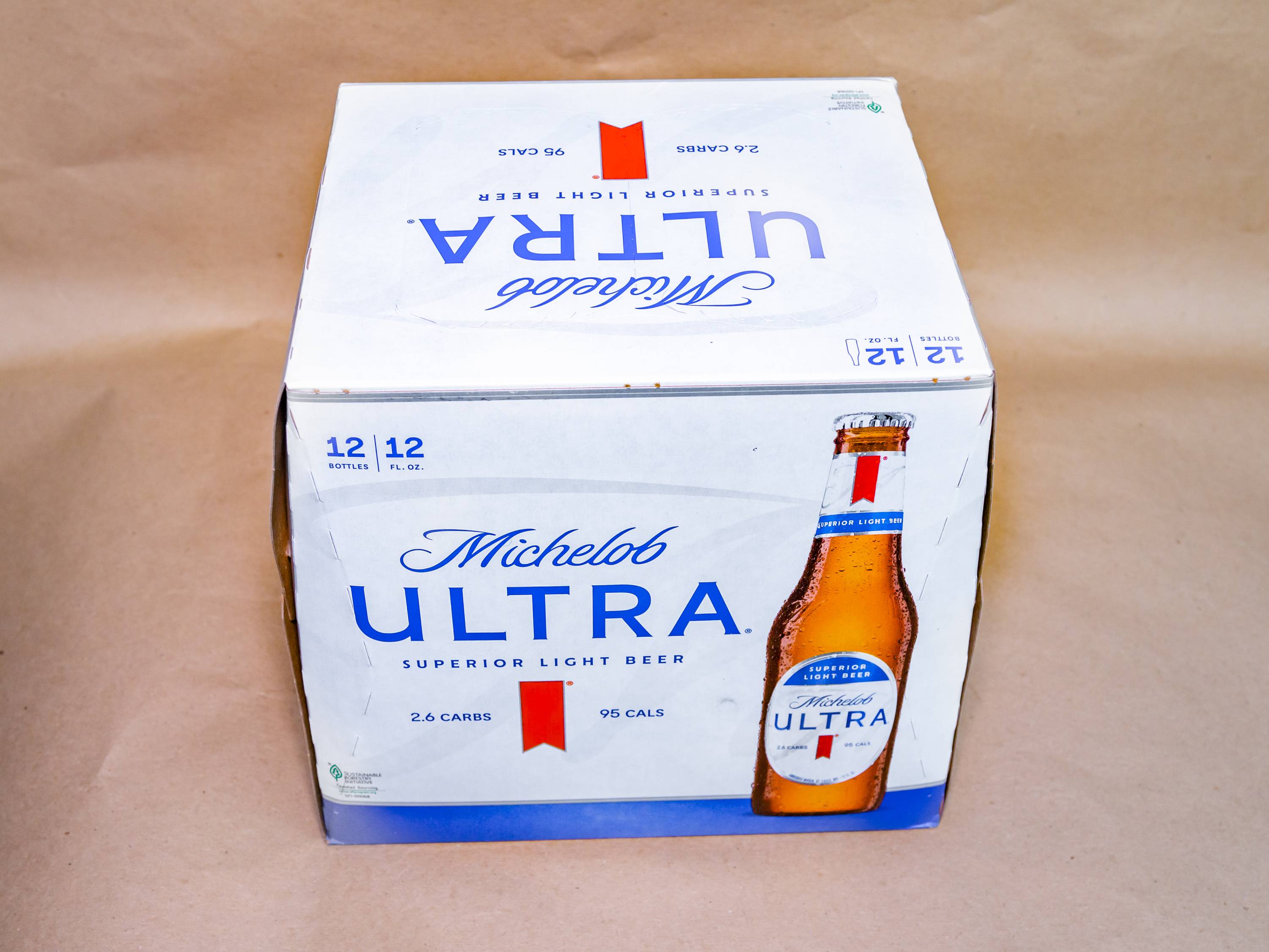 Order 12 Pack Bottled Michelob Ultra  food online from Blue Moon Beer And Smoke Shop store, Holbrook on bringmethat.com