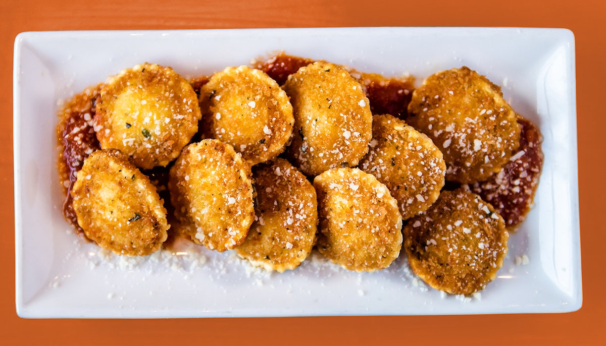 Order TOASTED RAVIOLI food online from The Meatball Corner store, Round Rock on bringmethat.com