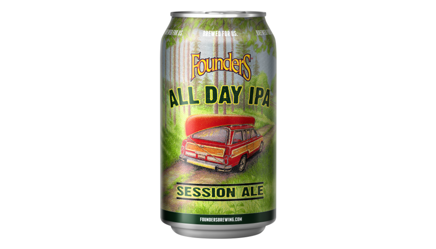 Order Founders All Day IPA 15x 12oz Cans food online from Ocean Liquor store, South Pasadena on bringmethat.com
