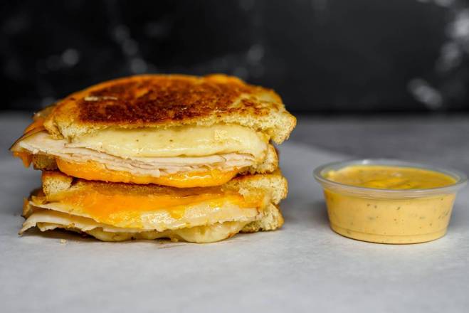 Order Roasted Turkey & Three Cheese Melt food online from Melt Master store, Foothill Ranch on bringmethat.com
