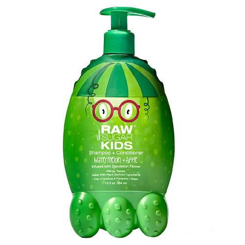 Order Raw Sugar Kids 2-in-1 Shampoo & Conditioner Watermelon + Apple - 12.0 fl oz food online from Walgreens store, Killeen on bringmethat.com