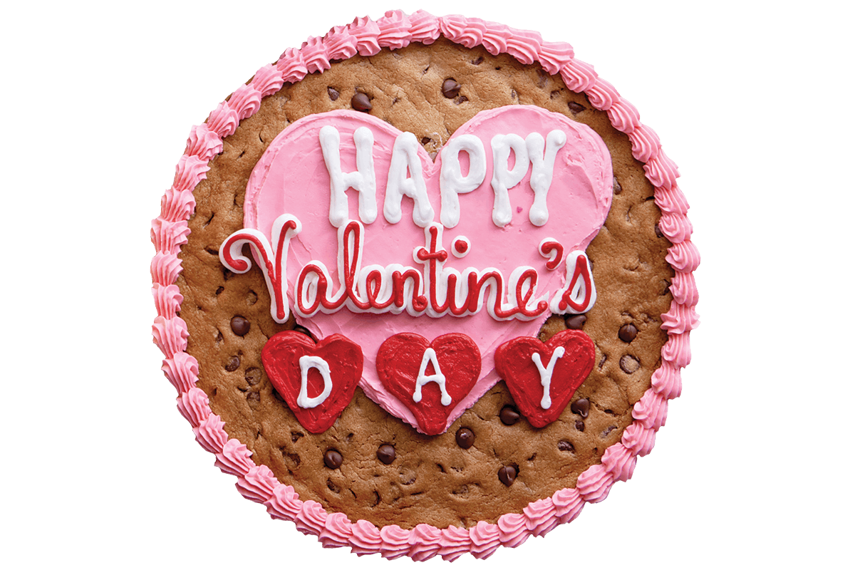 Order #500: Happy Valentine's Day food online from Nestle Toll House Cafe store, Friendswood on bringmethat.com