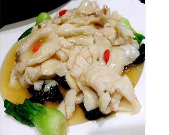 Order B14. Fish Fillet and Wine Sauce 糟溜魚片 food online from Shanghai Family Restaurant store, Cupertino on bringmethat.com
