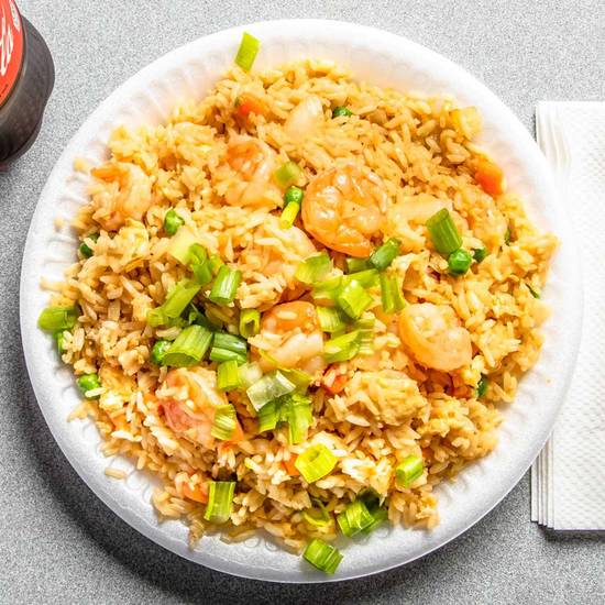 Order Shrimp Fried Rice food online from New China Express store, Westerville on bringmethat.com