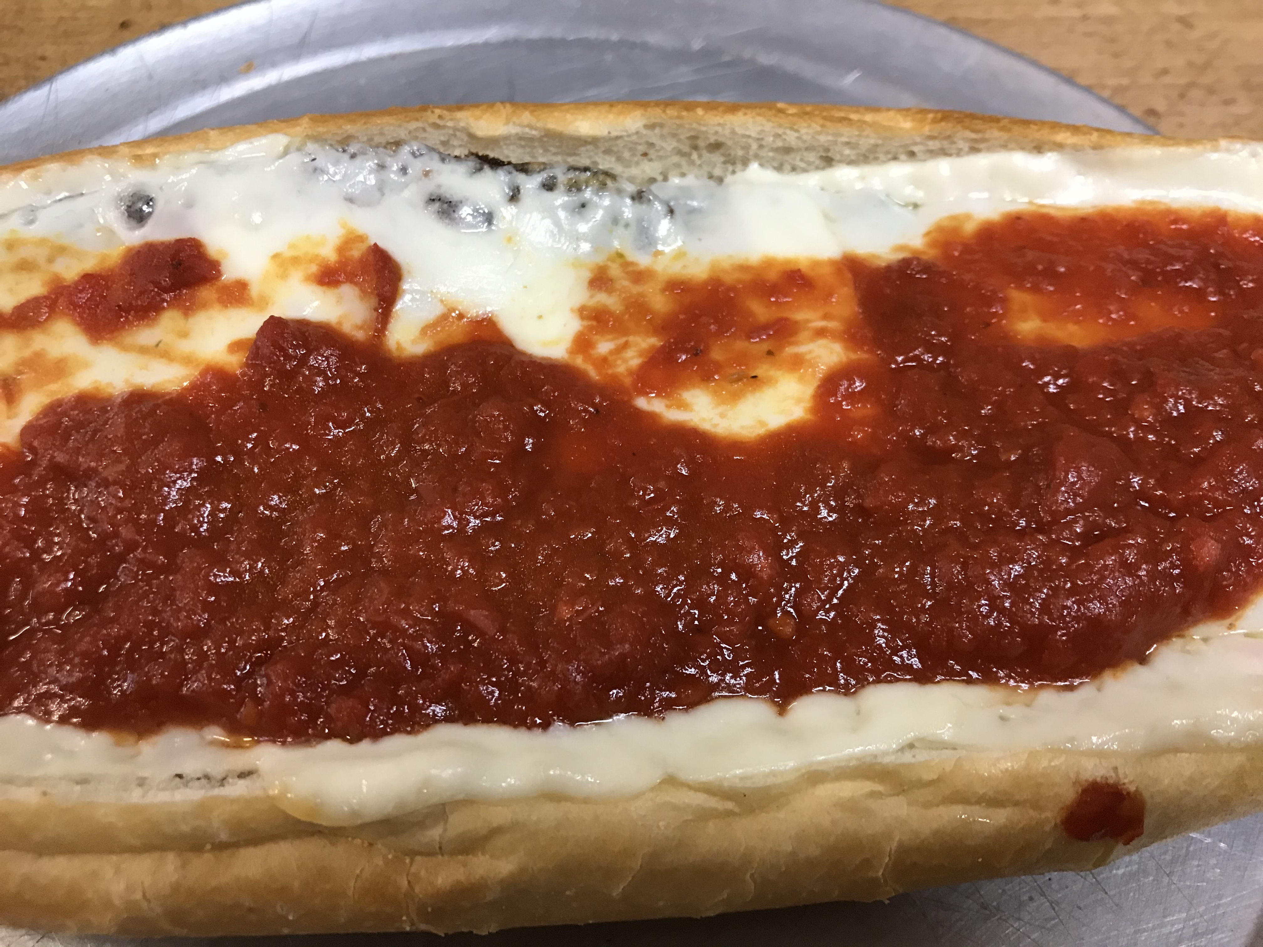 Order Veal Parmigiana Hot Sandwich food online from Sal Vito Pizza at Ritz store, Voorhees on bringmethat.com