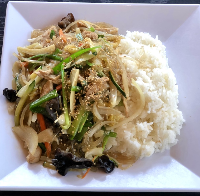 Order Japchae Rice food online from Jjin Jjajang store, Buena Park on bringmethat.com