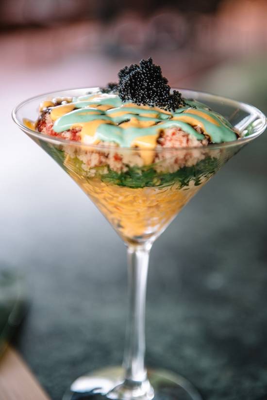 Order Tuna Martini food online from Tsunami Japanese Restaurant store, North Charleston on bringmethat.com