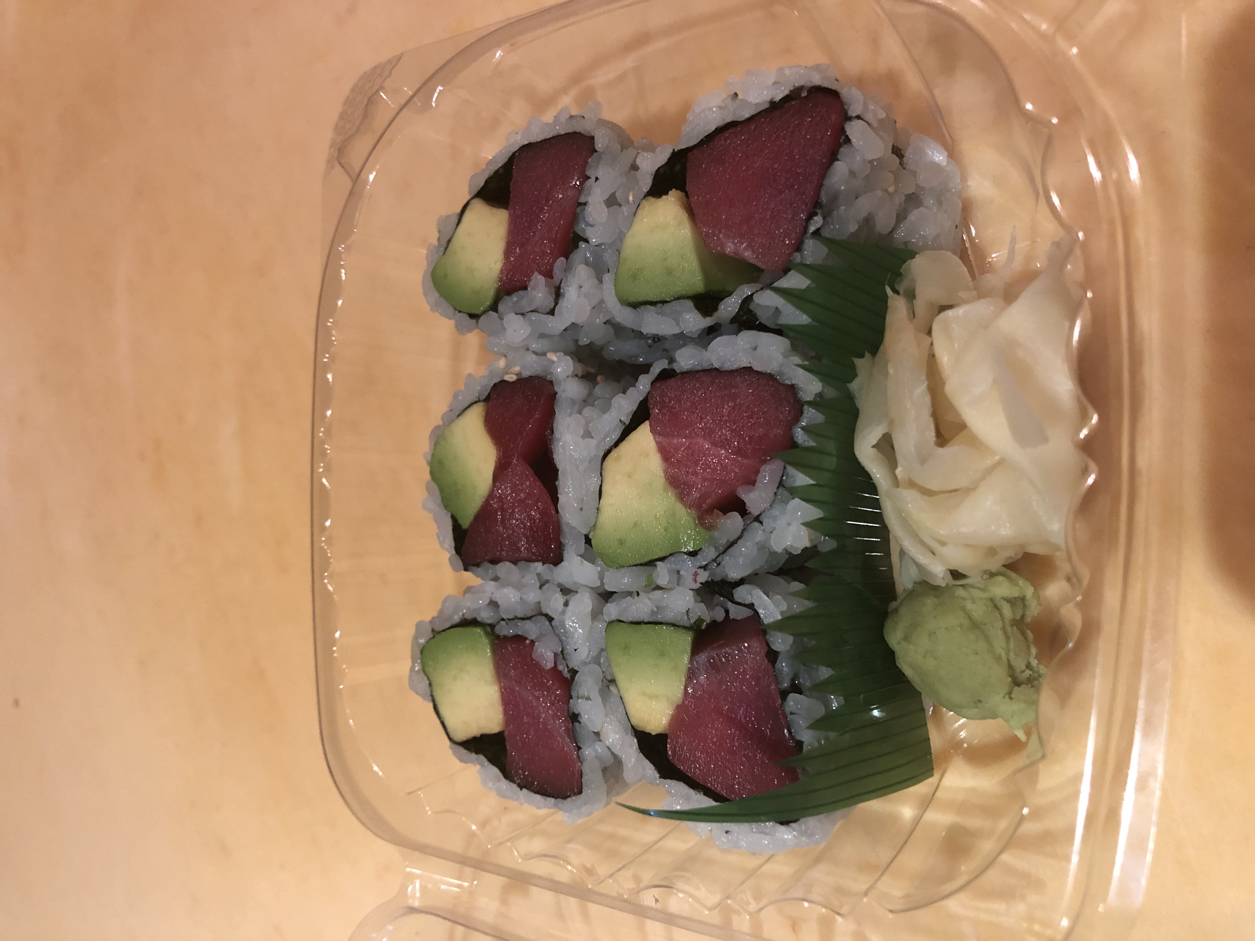 Order 145a. Tuna Avocado Roll food online from Yummy sushi store, New York on bringmethat.com