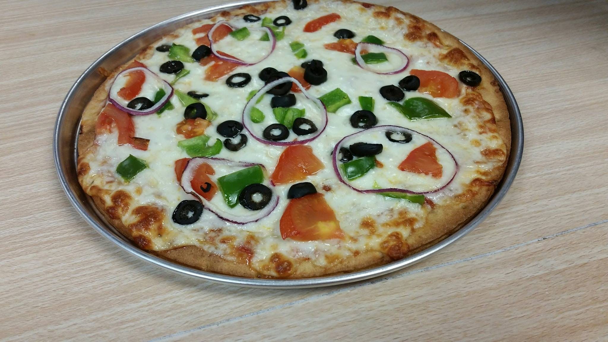 Order Veggie Pizza - X-Large 18" (12 Slices) food online from Camellone store, Canton on bringmethat.com