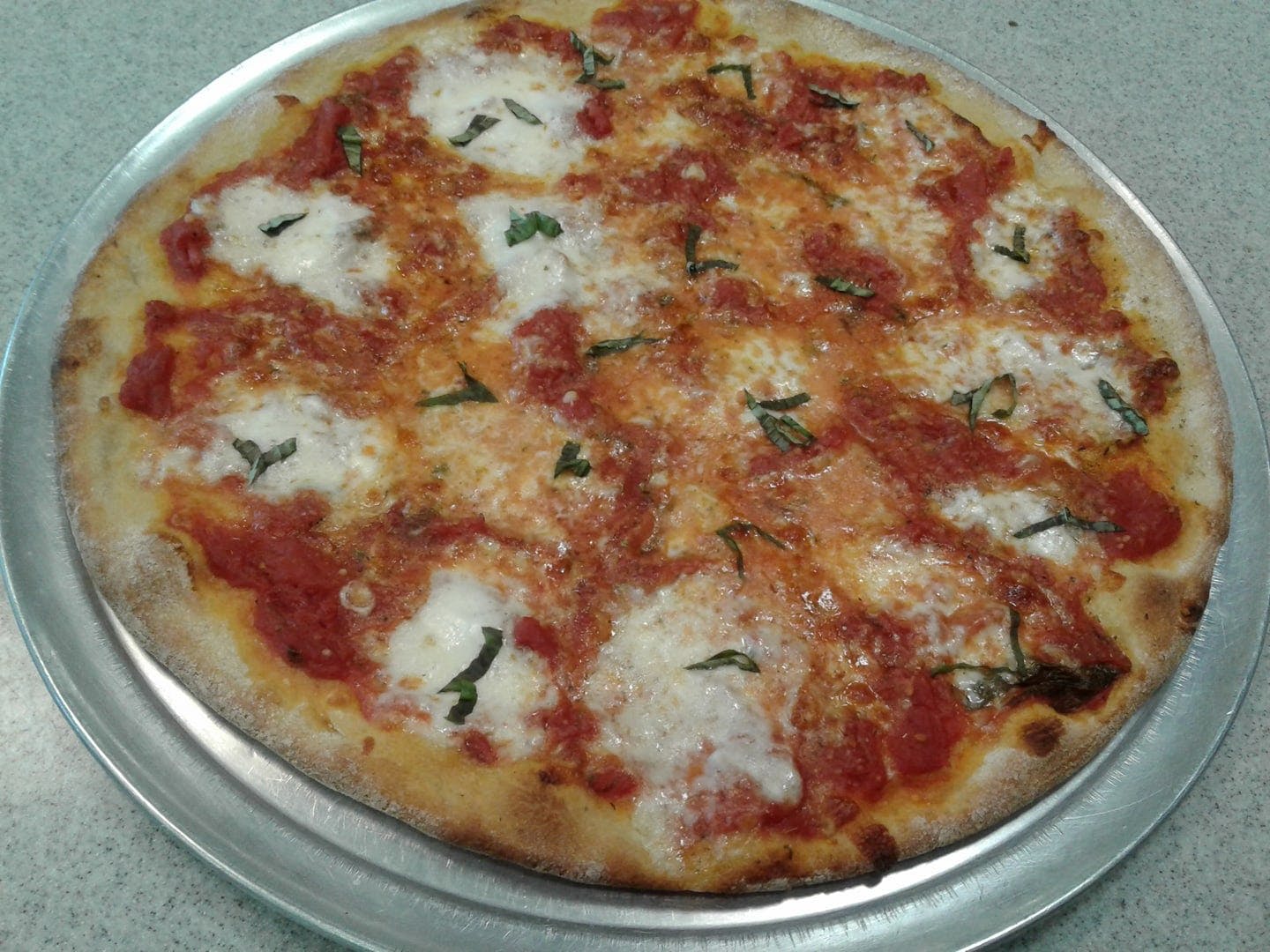 Order Gluten Free Margherita Pizza - Pizza food online from Yordana Pizza Ii store, Fairless Hills on bringmethat.com