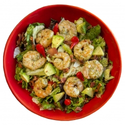 Order Small Pesto Shrimp food online from Crushed Red store, Overland Park on bringmethat.com