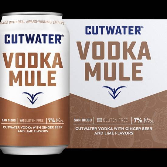 Order Cutwater Vodka Mule | 7% abv food online from Pink Dot store, Chino Hills on bringmethat.com