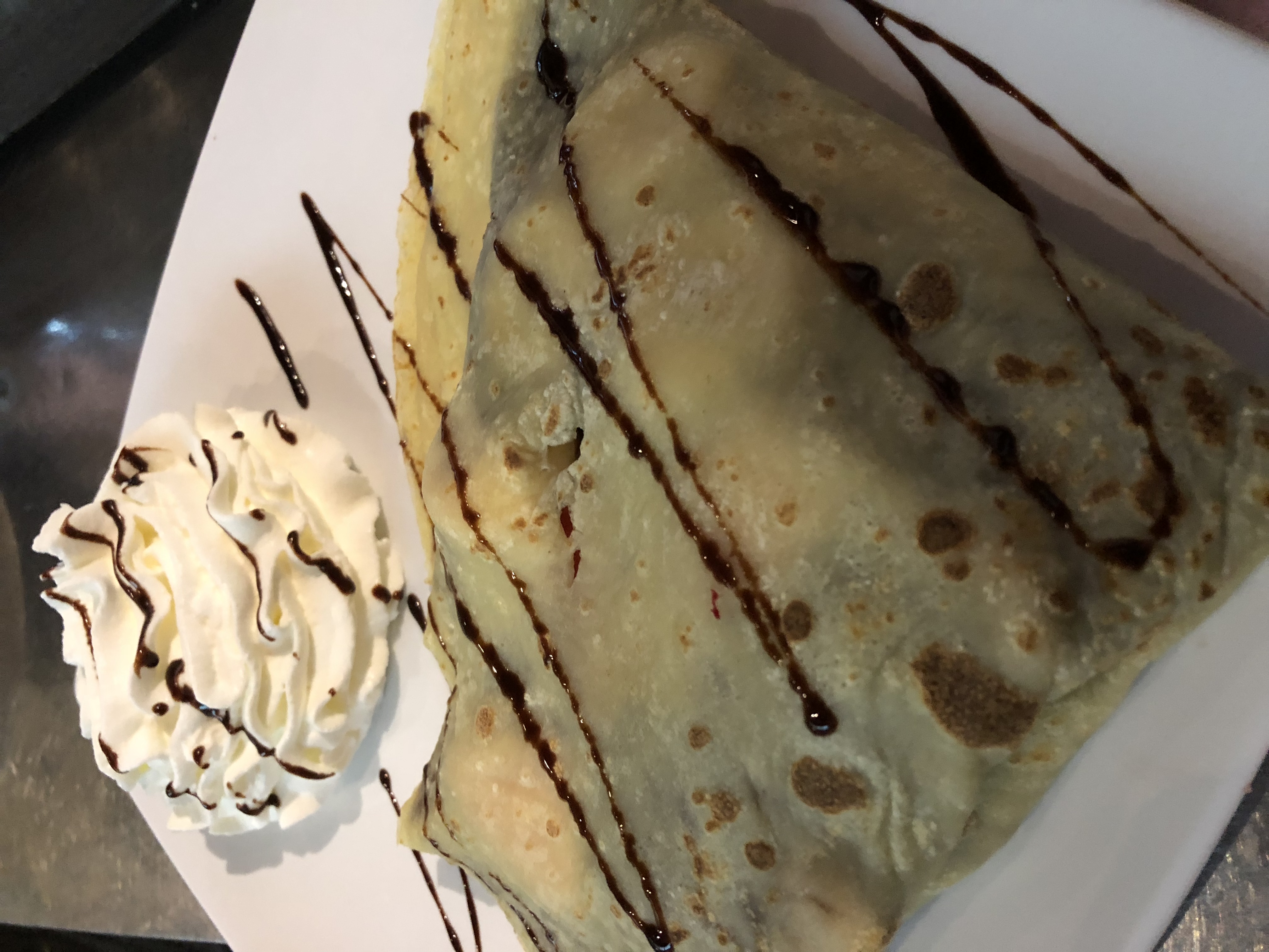Order Tempting Trio Crepe food online from Iguana Cafe store, Chicago on bringmethat.com
