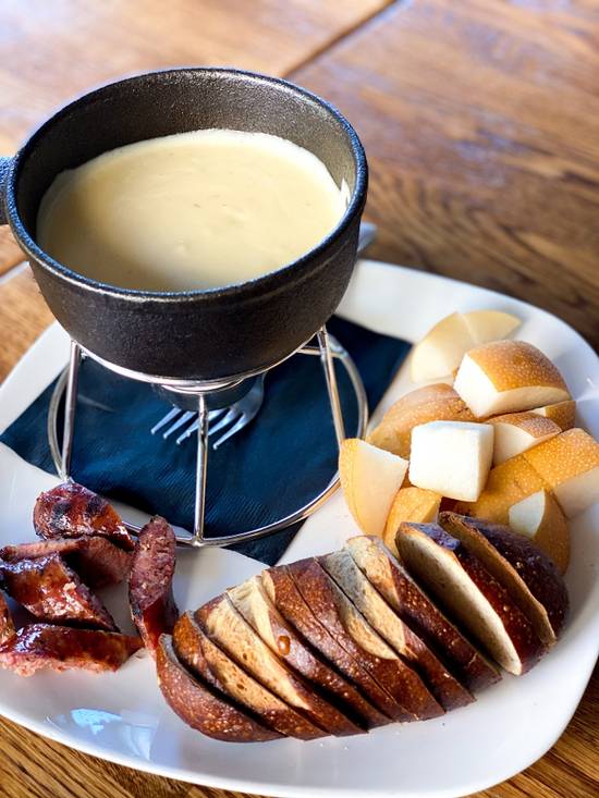 Order Beer Fondue with Sausage, Pretzel & Pear food online from Citizen Public House store, Scottsdale on bringmethat.com