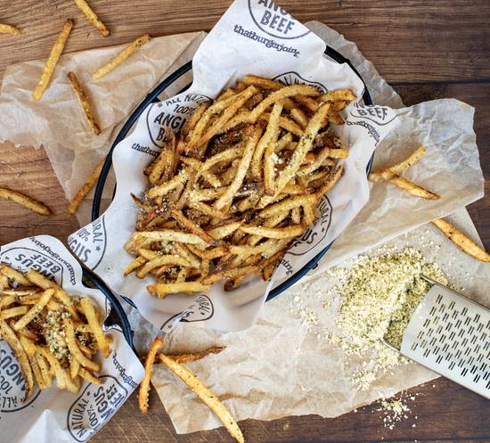 Order Parmesan Truffle Fries  food online from That Burger Joint store, Bloomington on bringmethat.com