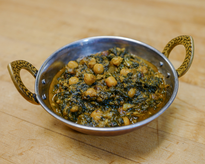 Order Saag Chana food online from Annapurna Cafe store, Seattle on bringmethat.com