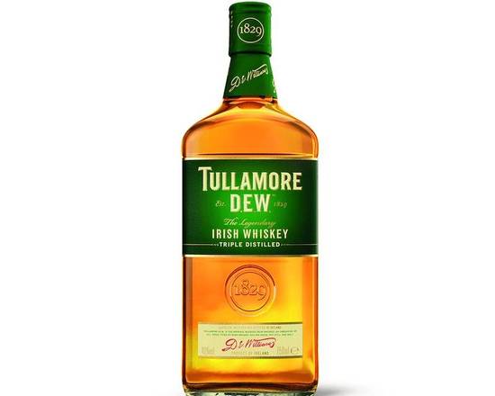Order Tullamore DEW, 1L whiskey (40.0% ABV) food online from NEWBRIDGE WINES & SPIRITS CORP store, Levittown on bringmethat.com