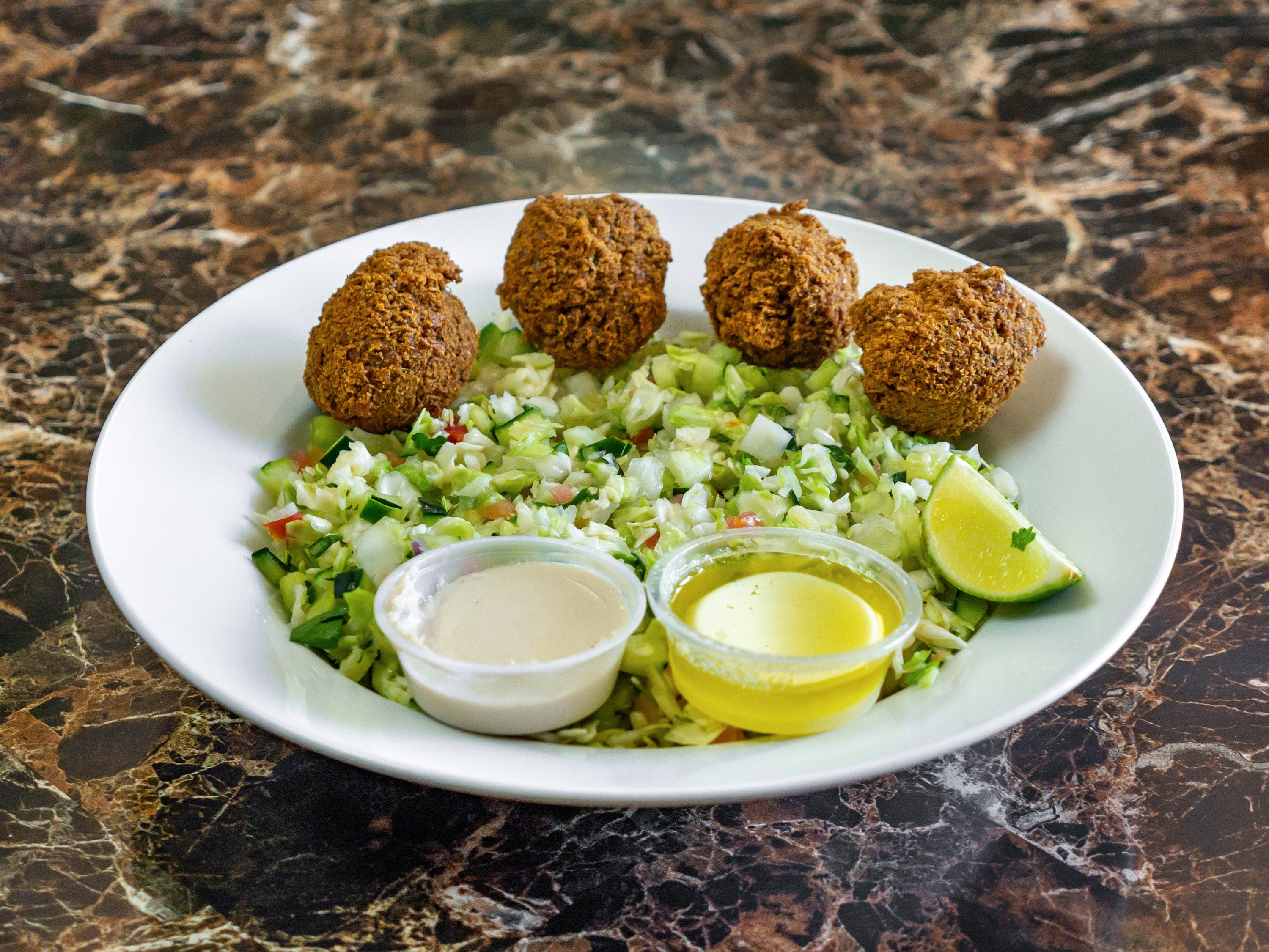 Order Crunchy Israeli Salad food online from Greenz! store, San Mateo on bringmethat.com