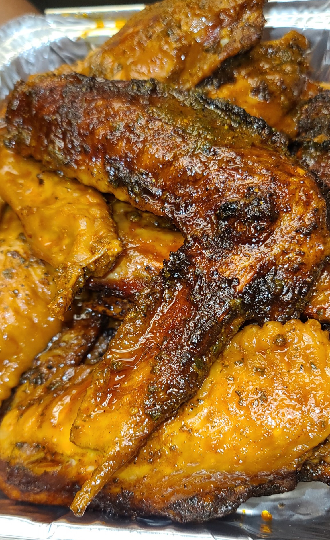 Order Baked Turkey Wings Combo food online from Soulfully Famous store, Millersville on bringmethat.com