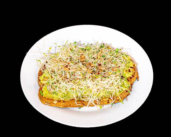 Order Shayna's Avocado Toast food online from Shayna's Place store, Dallas on bringmethat.com