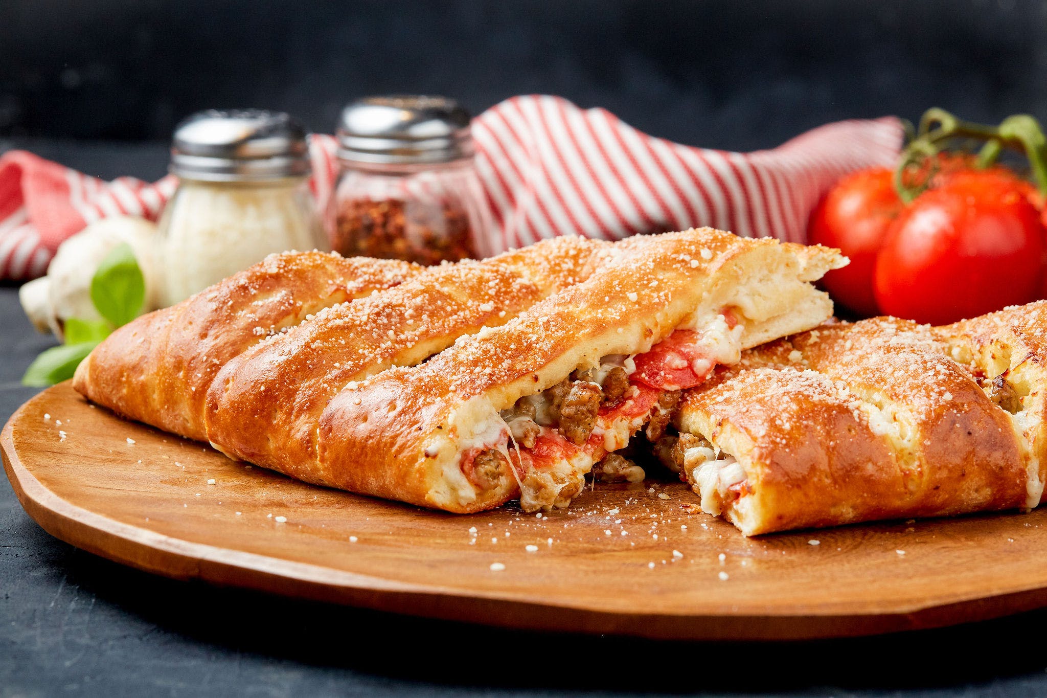Order Original Calzone - Calizone food online from Simple Simon Pizza store, Coffeyville on bringmethat.com