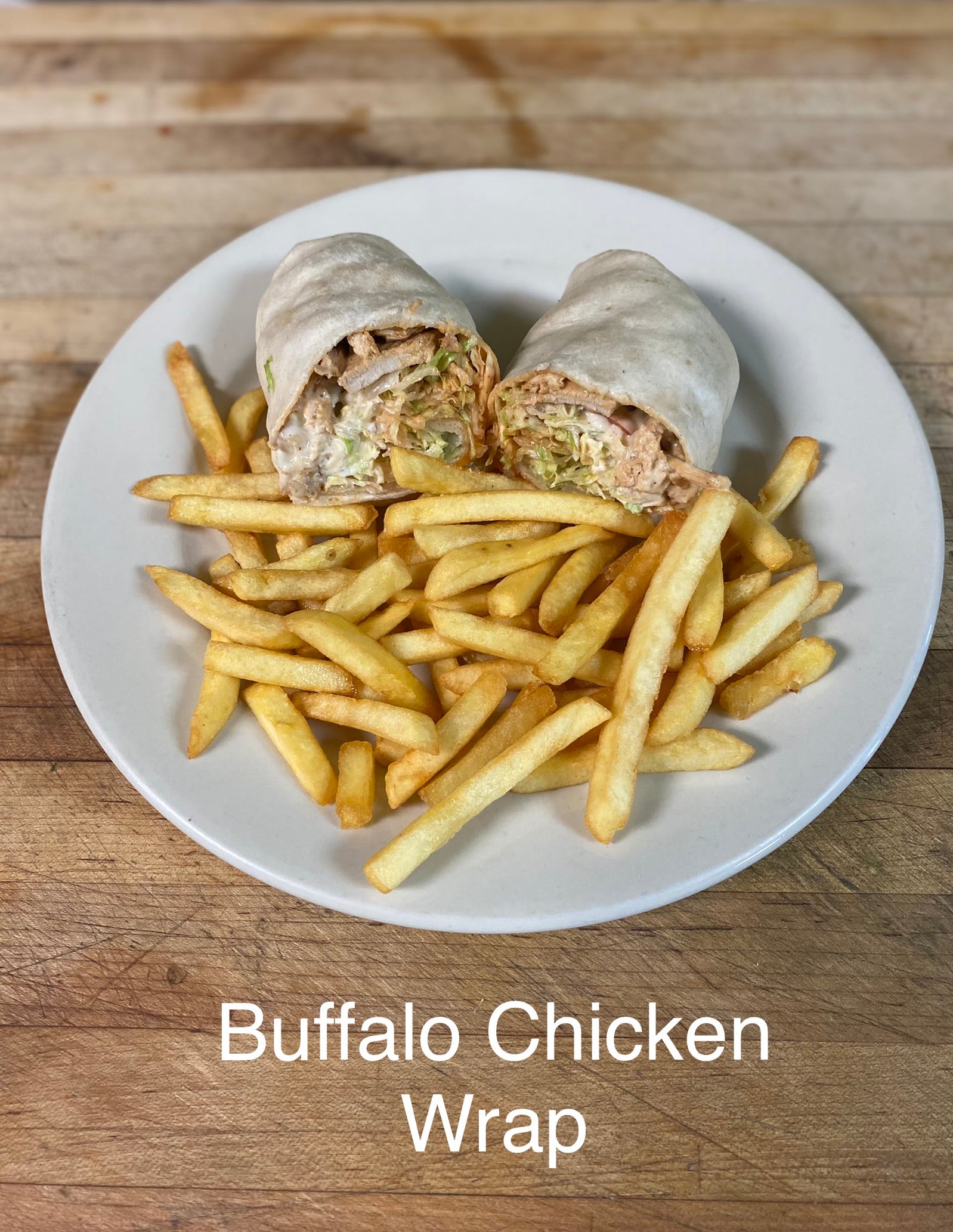 Order 1. Buffalo Chicken Wrap - Wrap food online from Nonno Sal's Pizza store, Trenton on bringmethat.com