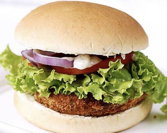Order Veggie Burger food online from Cafe On Main store, Woodbridge Township on bringmethat.com