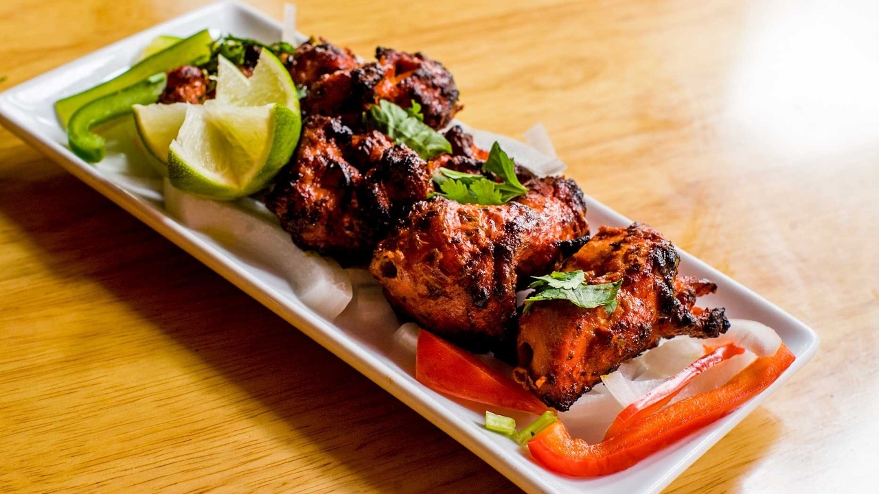 Order Pahadi Murgh Kebab food online from Dhaba indian cuisine store, New York on bringmethat.com