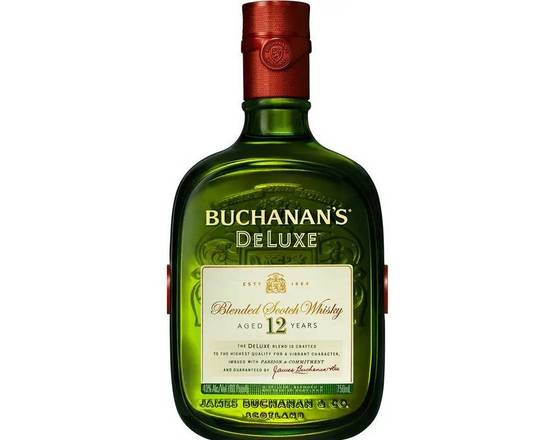 Order Buchanan's Deluxe 12 Year, 750mL whiskey (40.0% ABV) food online from NEWBRIDGE WINES & SPIRITS CORP store, Levittown on bringmethat.com